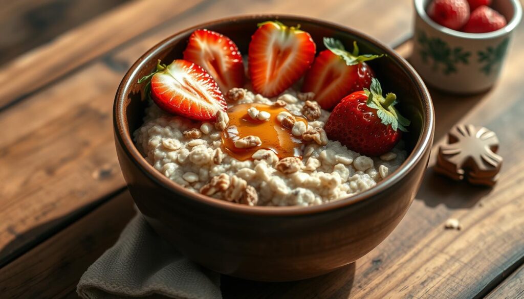 Panera Steel Cut Oatmeal with Strawberries