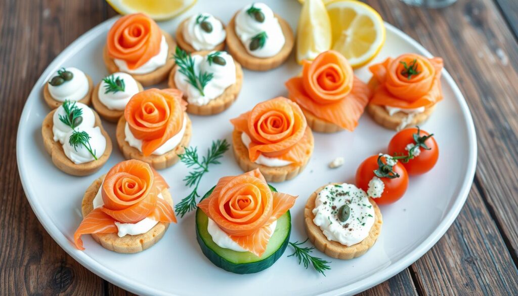 Smoked Salmon Appetizers