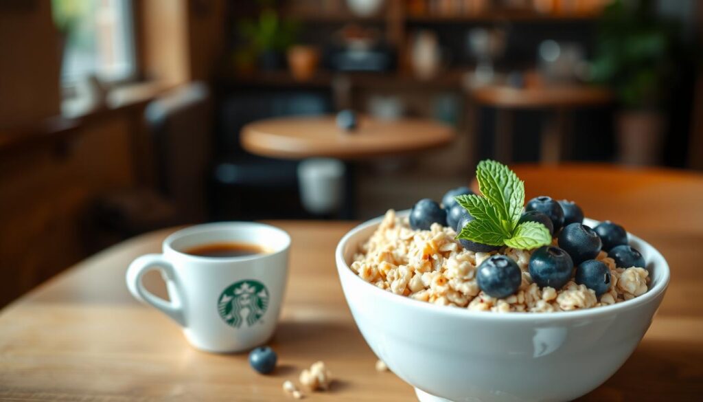 Starbucks oatmeal options