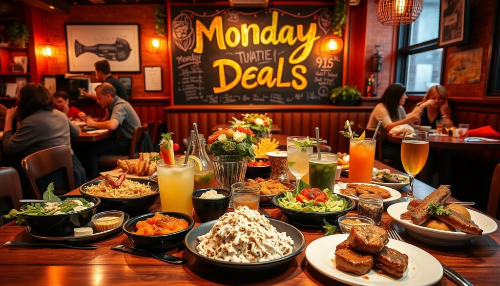 monday dining deals tradition