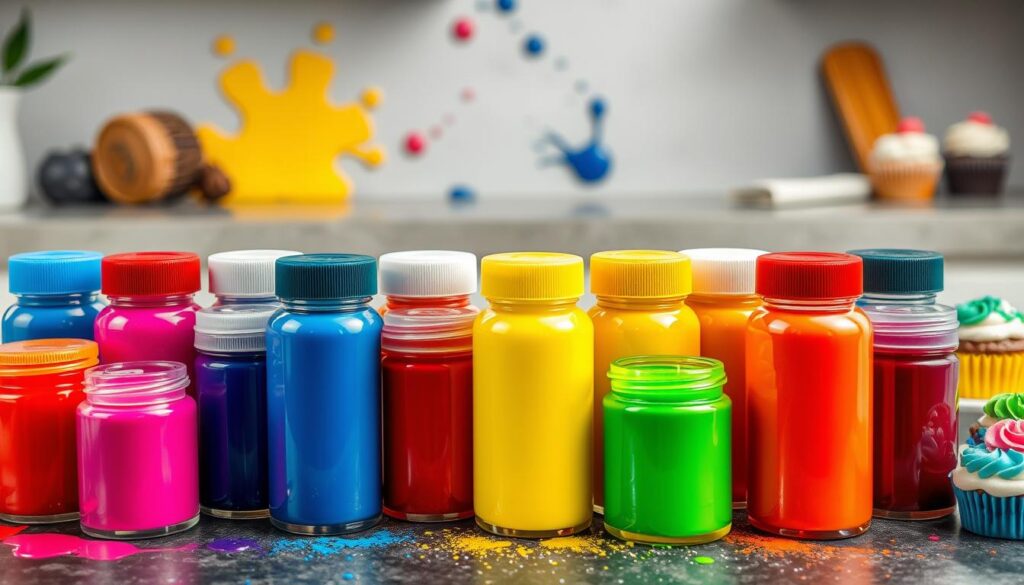 types of gel coloring for food