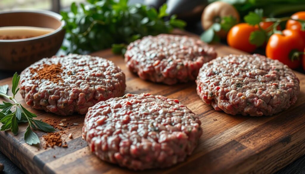 venison burger patties